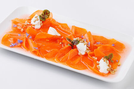 Карпаччо из тыквы 