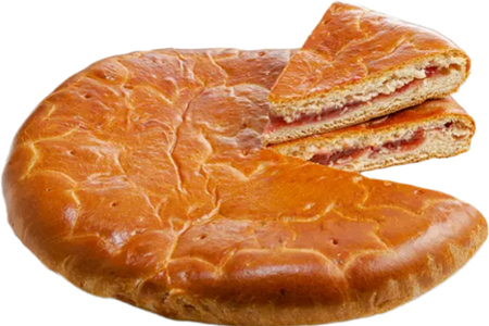 Пирог с малиной