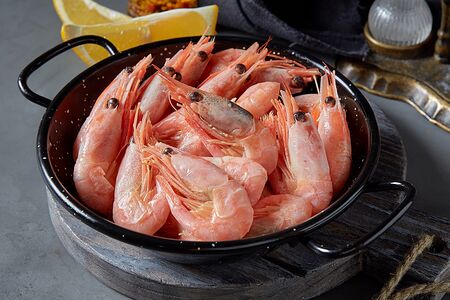 Креветки отварные