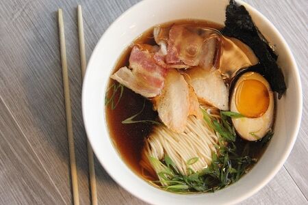 Рамен с курицей