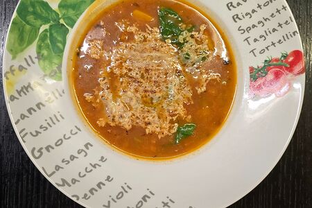 Тосканский суп с тыквой