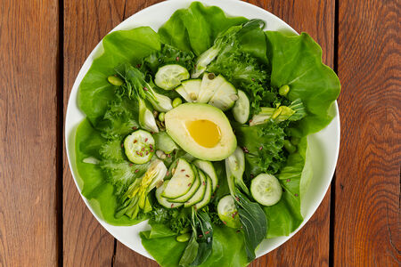 Зеленый салат