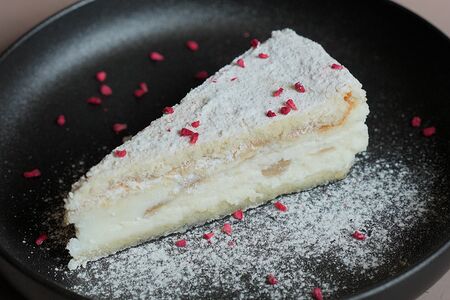 Торт из рикотты с грушей