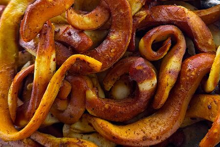 Филе гигантского кальмара горячего копчения 