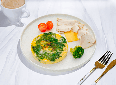 Завтрак Много белка