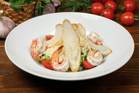 Цезарь с креветками