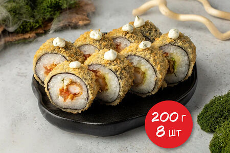 Темпура Цезарь с креветками 8шт 200г