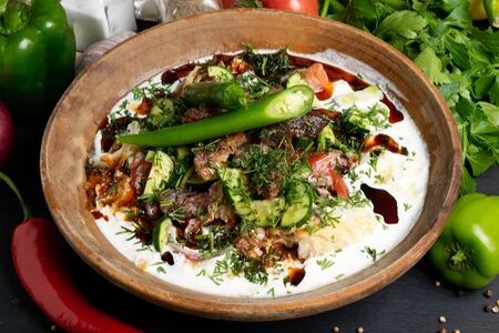 Курутоб с мясом