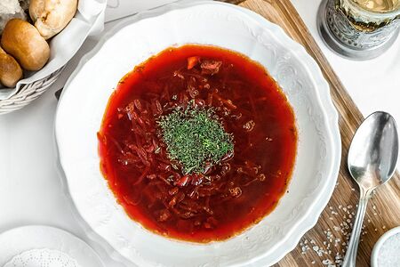 Борщ по-московски