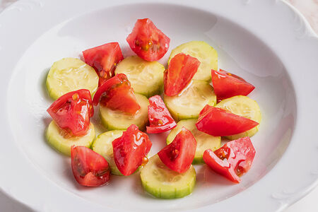 Овощной салатик