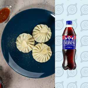 Хинкали и Эвервесс Кола