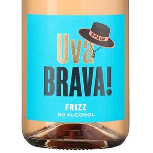 Шипучее вино безалкогольное Uva Brava Frizz Rose, 0,0%