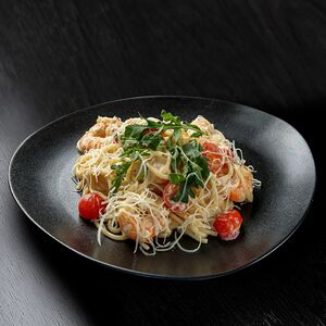 Паста с креветками 