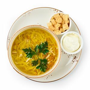 Суп лапша куриная