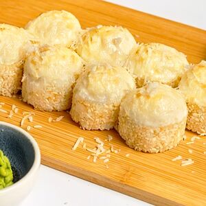 Запечённый  ролл Цезарь с курицей