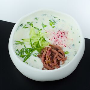 Окрошка на кефире