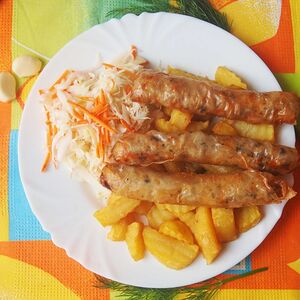 Нем с гарниром