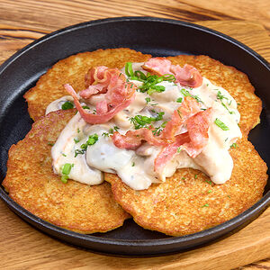 Драники С припечка