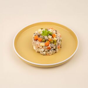 Салат Оливье Три мяса