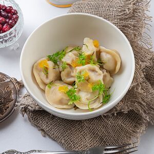 Пельмени с щукой