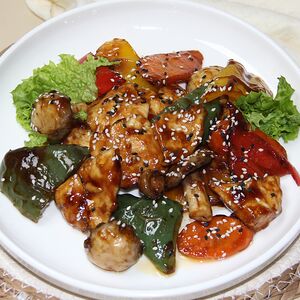 Հավ թերեյակի սոուսով