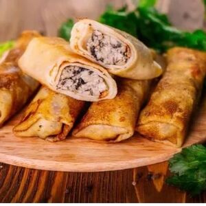 Блинчики с курицей