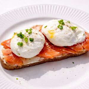 Бутерброд с лососем