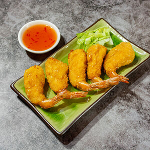 Креветки в кляре