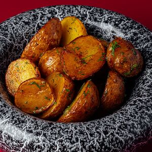 Обжаренный мини-картофель