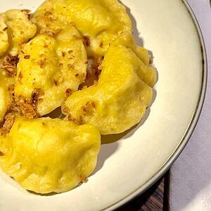 Вареники с печеным картофелем