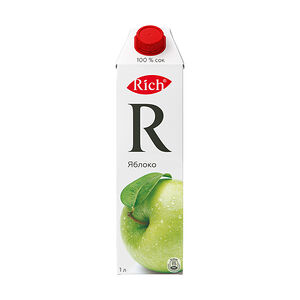Яблочный сок Rich 1л