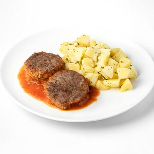 Кюфта из баранины с картофелем