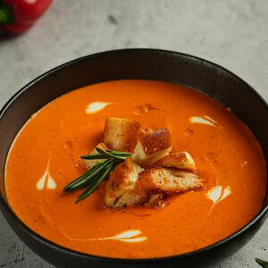 Կարմիր պղպեղով կրեմ ապուր