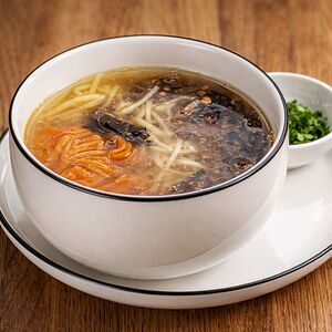 Суп из лесных грибов