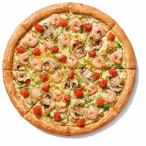 Креветка и Песто Средняя Традиционное