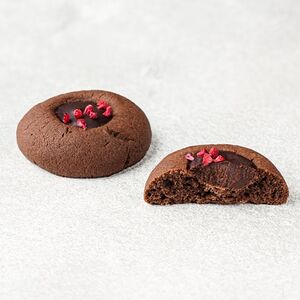 Печенье шоколад и вишня