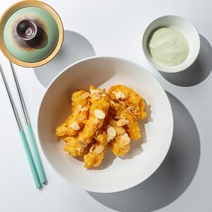 Креветки Васаби-айоли