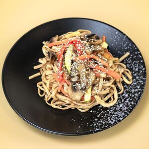 Удон с овощами