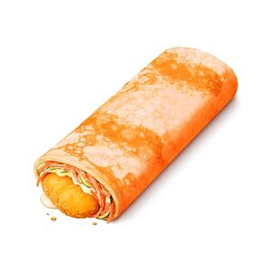 Блин-ролл с наггетсами