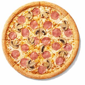 Ветчина и грибы Большая Традиционное