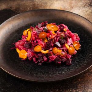 Винегрет с опятами