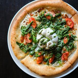 Пицца Буррата песто 