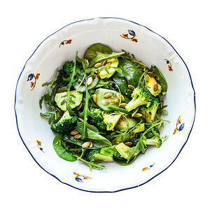 Зеленый салат