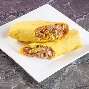 Шаурма с курочкой с мангала