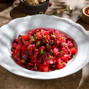 Винегрет с квашеной капустой