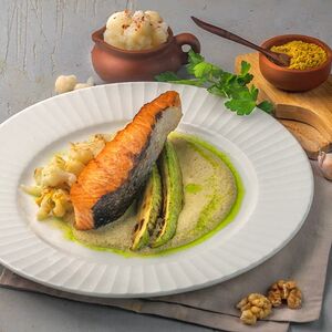 Стейк из лосося