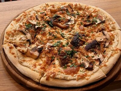 С грибами и трюфельным кремом XL