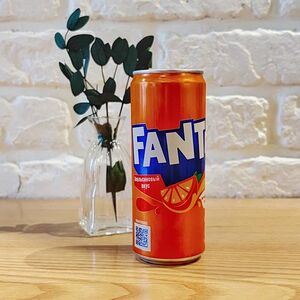 Фанта в жестяной банке