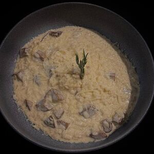 Ризотто с белыми грибами