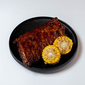 Свиные ребрышки в глазури 